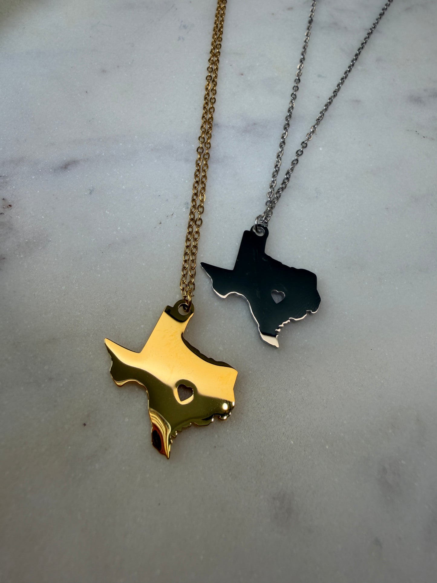 Texas Love Necklace