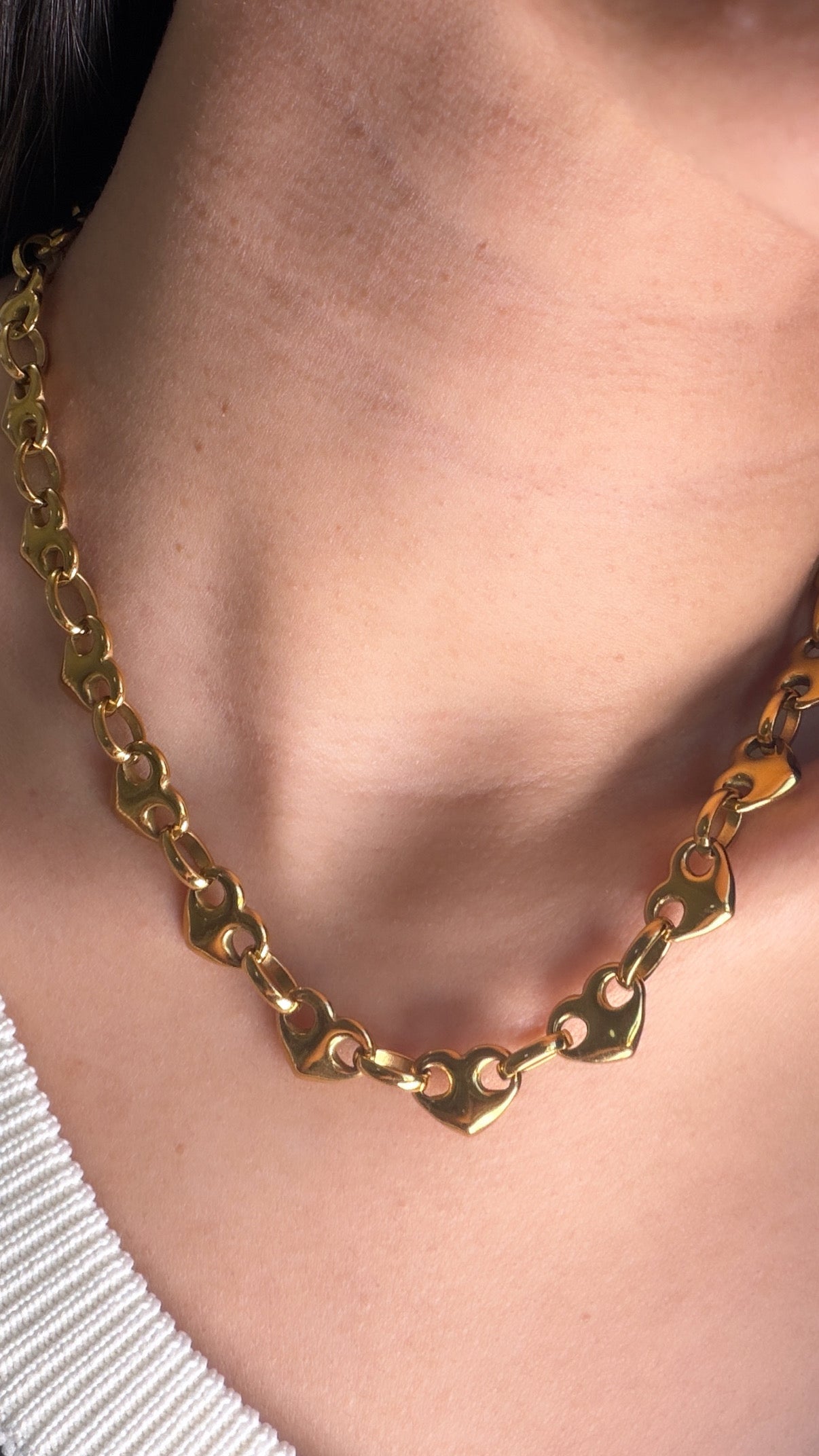 Heart Bean Necklace