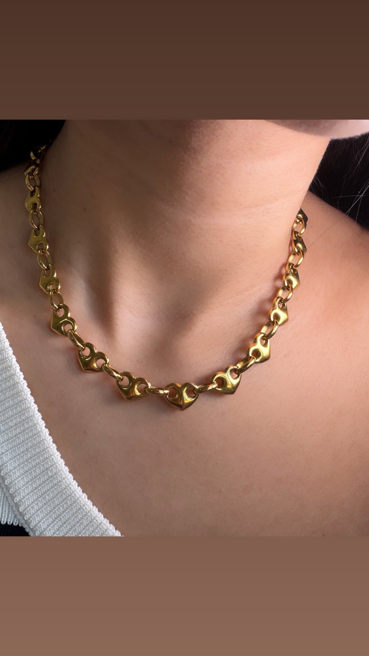 Heart Bean Necklace