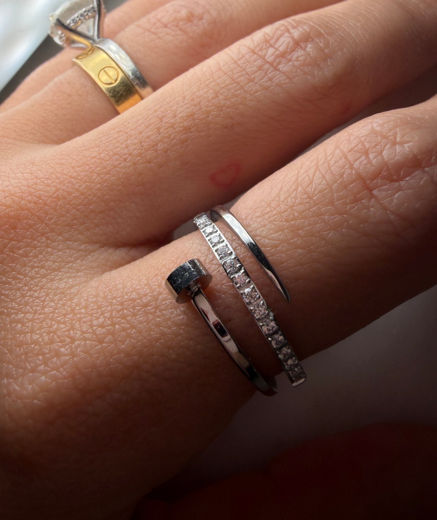 Double Nail Ring